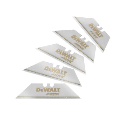 Купить Лезвия запасные для отделочных работ, трапецевидные Carbide DeWALT DWHT0-11131. Официальный магазин Dewalt Украина. Фирменный инструмент и оборудовние DeWALT, STANLEY, BLACK+DECKER, BOSTITCH