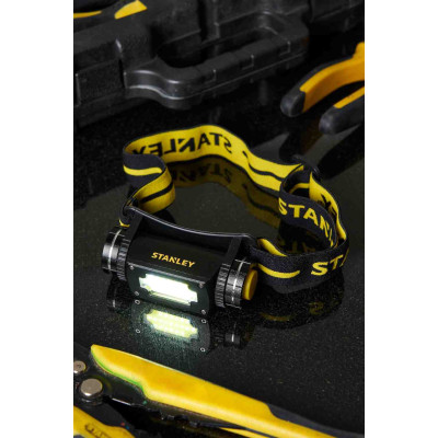 Купити Ліхтар налобний STANLEY SXLS50100E. Офіційний магазин Dewalt Україна. Фірмовий інструмент та обладнання DeWALT, STANLEY, BLACK+DECKER, BOSTITCH