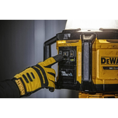 Купити Ліхтар світлодіодний акумуляторний DeWALT DCL074. Офіційний магазин Dewalt Україна. Фірмовий інструмент та обладнання DeWALT, STANLEY, BLACK+DECKER, BOSTITCH