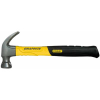 Купити Молоток Graphite Curve Claw з вагою головки 450 г, із загнутим гвоздодером STANLEY 1-51-505. Офіційний магазин Dewalt Україна. Фірмовий інструмент та обладнання DeWALT, STANLEY, BLACK+DECKER, BOSTITCH