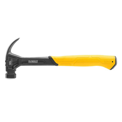 Купить Молоток CURVE-CLAW, цельнометаллический, вес головки 454 г DeWALT DWHT51002-0. Официальный магазин Dewalt Украина. Фирменный инструмент и оборудовние DeWALT, STANLEY, BLACK+DECKER, BOSTITCH