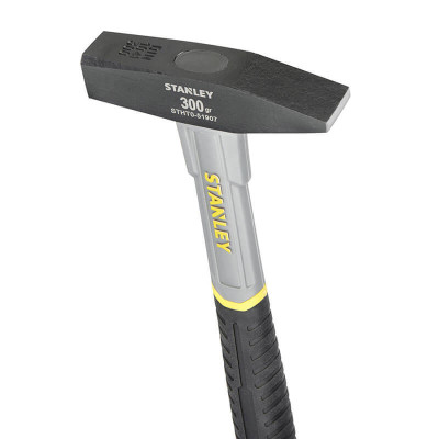 Купити Молоток слюсарний Fiberglass із вагою головки 300 г STANLEY STHT0-51907. Офіційний магазин Dewalt Україна. Фірмовий інструмент та обладнання DeWALT, STANLEY, BLACK+DECKER, BOSTITCH