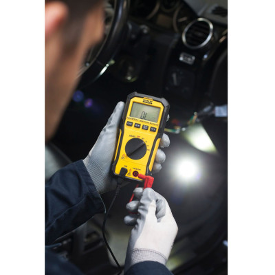 Купить Мультиметр цифровой категории САТ III STANLEY FMHT82563-0. Официальный магазин Dewalt Украина. Фирменный инструмент и оборудовние DeWALT, STANLEY, BLACK+DECKER, BOSTITCH