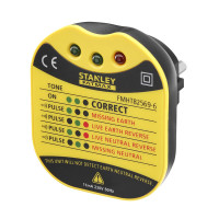 Купить Тестер розеток настенный STANLEY FMHT82569-6. Официальный магазин Dewalt Украина. Фирменный инструмент и оборудовние DeWALT, STANLEY, BLACK+DECKER, BOSTITCH