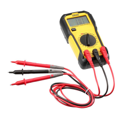 Купити Мультиметр цифрової категорії САТ ІІІ STANLEY FMHT82565-0. Офіційний магазин Dewalt Україна. Фірмовий інструмент та обладнання DeWALT, STANLEY, BLACK+DECKER, BOSTITCH