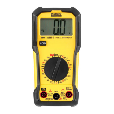 Купити Мультиметр цифрової категорії САТ ІІІ STANLEY FMHT82565-0. Офіційний магазин Dewalt Україна. Фірмовий інструмент та обладнання DeWALT, STANLEY, BLACK+DECKER, BOSTITCH
