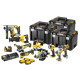 Купити Набір з десяти інструментів акумуляторних DeWALT DCK1012P4T. Офіційний магазин Dewalt Україна. Фірмовий інструмент та обладнання DeWALT, STANLEY, BLACK+DECKER, BOSTITCH