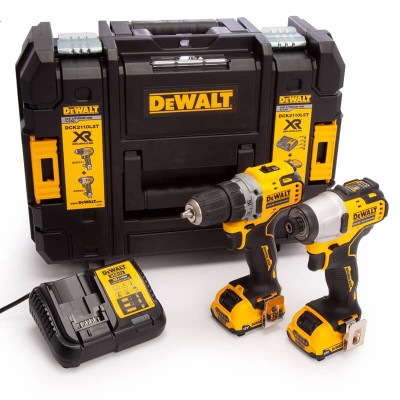 Купити Набір з двох інструментів безщіткових DeWALT DCK2110L2T. Офіційний магазин Dewalt Україна. Фірмовий інструмент та обладнання DeWALT, STANLEY, BLACK+DECKER, BOSTITCH