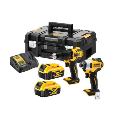 Купити Набір з двох інструментів акумуляторних безщіткових DeWALT DCK2062M2T. Офіційний магазин Dewalt Україна. Фірмовий інструмент та обладнання DeWALT, STANLEY, BLACK+DECKER, BOSTITCH