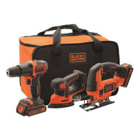 Купить Набор из трёх инструментов BLACK+DECKER BCK31S1S. Официальный магазин Dewalt Украина. Фирменный инструмент и оборудовние DeWALT, STANLEY, BLACK+DECKER, BOSTITCH