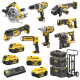 Купити Набір з восьми інструментів акумуляторних DeWALT DCK856P4. Офіційний магазин Dewalt Україна. Фірмовий інструмент та обладнання DeWALT, STANLEY, BLACK+DECKER, BOSTITCH