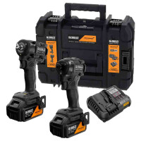 Купить Набор из двух инструментов аккумуляторных бесщеточных McLaren F1 TEAM SPECIAL EDITION DeWALT DCK2224MP2T. Официальный магазин Dewalt Украина. Фирменный инструмент и оборудовние DeWALT, STANLEY, BLACK+DECKER, BOSTITCH