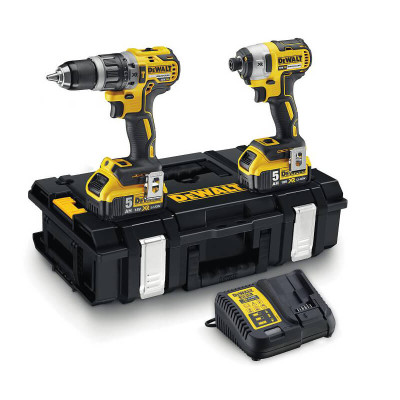 Купити Набір з двох інструментів безщіткових DeWALT DCK266P2. Офіційний магазин Dewalt Україна. Фірмовий інструмент та обладнання DeWALT, STANLEY, BLACK+DECKER, BOSTITCH