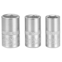 Купить Набор торцевых головок 1/4 Maxi Drive, с шестигранным профилем, 3 шт: 8, 9, 10 мм STANLEY FMMT17091-0. Официальный магазин Dewalt Украина. Фирменный инструмент и оборудовние DeWALT, STANLEY, BLACK+DECKER, BOSTITCH