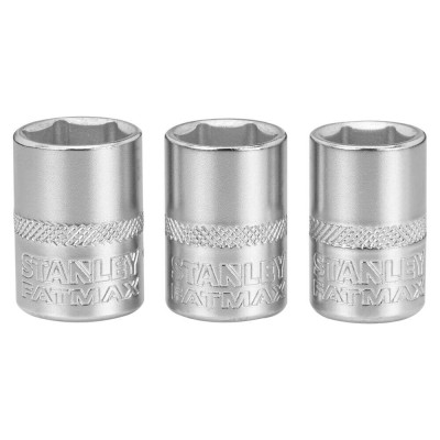 Купить Набор торцевых головок 1/4 Maxi Drive, с шестигранным профилем, 3 шт: 11, 12, 13 мм. STANLEY FMMT17092-0. Официальный магазин Dewalt Украина. Фирменный инструмент и оборудовние DeWALT, STANLEY, BLACK+DECKER, BOSTITCH