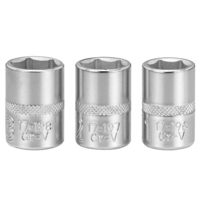 Купить Набор торцевых головок 1/4 Maxi Drive, с шестигранным профилем, 3 шт: 11, 12, 13 мм. STANLEY FMMT17092-0. Официальный магазин Dewalt Украина. Фирменный инструмент и оборудовние DeWALT, STANLEY, BLACK+DECKER, BOSTITCH