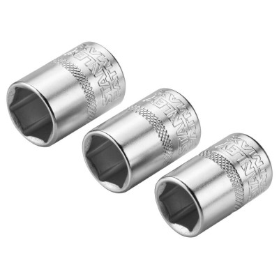 Купить Набор торцевых головок 1/4 Maxi Drive, с шестигранным профилем, 3 шт: 11, 12, 13 мм. STANLEY FMMT17092-0. Официальный магазин Dewalt Украина. Фирменный инструмент и оборудовние DeWALT, STANLEY, BLACK+DECKER, BOSTITCH