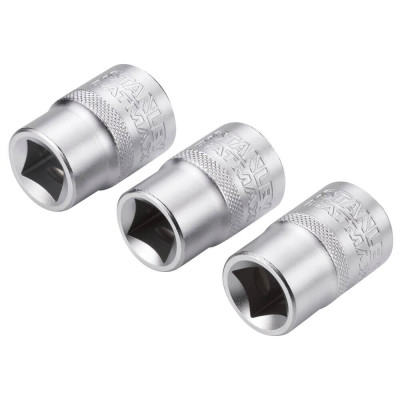 Купить Набор торцевых головок 1/2 Maxi Drive, с шестигранным профилем, 3 шт: 17, 18, 19 мм STANLEY FMMT17094-0. Официальный магазин Dewalt Украина. Фирменный инструмент и оборудовние DeWALT, STANLEY, BLACK+DECKER, BOSTITCH