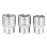 Купить Набор торцевых головок 1/2 Maxi Drive, с шестигранным профилем, 3 шт: 21, 22, 24 мм STANLEY FMMT17095-0. Официальный магазин Dewalt Украина. Фирменный инструмент и оборудовние DeWALT, STANLEY, BLACK+DECKER, BOSTITCH