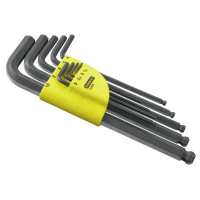 Купить Набор из девяти шестигранных метрических ключей STANLEY 1-13-976. Официальный магазин Dewalt Украина. Фирменный инструмент и оборудовние DeWALT, STANLEY, BLACK+DECKER, BOSTITCH