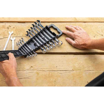 Купить Набор из 12 комбинированных ключей STANLEY STMT82843-0. Официальный магазин Dewalt Украина. Фирменный инструмент и оборудовние DeWALT, STANLEY, BLACK+DECKER, BOSTITCH
