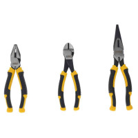 Купить Набор из трех шарнирно-губцевых инструментов LASER HARDENED DeWALT DWHT82813-0. Официальный магазин Dewalt Украина. Фирменный инструмент и оборудовние DeWALT, STANLEY, BLACK+DECKER, BOSTITCH