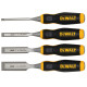 Купить Набор из четырех стамесок DeWALT DWHT0-16063. Официальный магазин Dewalt Украина. Фирменный инструмент и оборудовние DeWALT, STANLEY, BLACK+DECKER, BOSTITCH