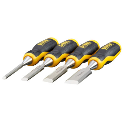 Купить Набор из четырех стамесок DeWALT DWHT0-16063. Официальный магазин Dewalt Украина. Фирменный инструмент и оборудовние DeWALT, STANLEY, BLACK+DECKER, BOSTITCH