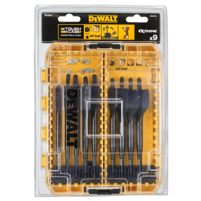 Купити Набір перових свердел DeWALT DT70751. Офіційний магазин Dewalt Україна. Фірмовий інструмент та обладнання DeWALT, STANLEY, BLACK+DECKER, BOSTITCH