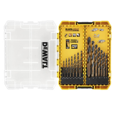Купити Набір свердел по металу DeWALT DT70755. Офіційний магазин Dewalt Україна. Фірмовий інструмент та обладнання DeWALT, STANLEY, BLACK+DECKER, BOSTITCH