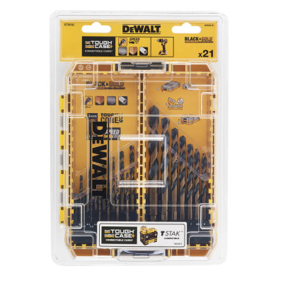 Купити Набір свердел по металу DeWALT DT70755. Офіційний магазин Dewalt Україна. Фірмовий інструмент та обладнання DeWALT, STANLEY, BLACK+DECKER, BOSTITCH