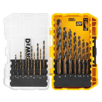 Купити Набір свердел по металу DeWALT DT70728. Офіційний магазин Dewalt Україна. Фірмовий інструмент та обладнання DeWALT, STANLEY, BLACK+DECKER, BOSTITCH