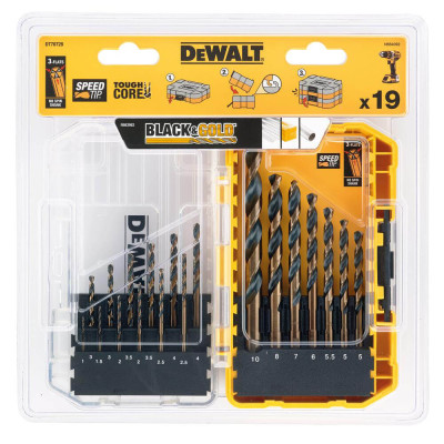 Купити Набір свердел по металу DeWALT DT70728. Офіційний магазин Dewalt Україна. Фірмовий інструмент та обладнання DeWALT, STANLEY, BLACK+DECKER, BOSTITCH