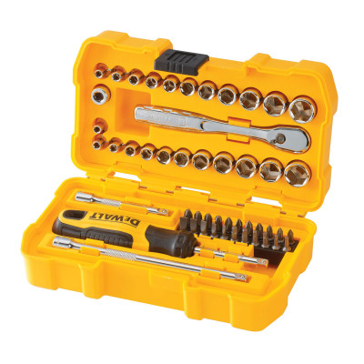 Купити Набір головок та біт 1/4, 50 предметів DeWALT DWMT81610-0. Офіційний магазин Dewalt Україна. Фірмовий інструмент та обладнання DeWALT, STANLEY, BLACK+DECKER, BOSTITCH