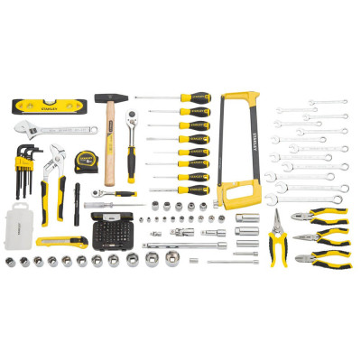 Купить Набор инструментов из 142 предметов STANLEY STMT98109-1. Официальный магазин Dewalt Украина. Фирменный инструмент и оборудовние DeWALT, STANLEY, BLACK+DECKER, BOSTITCH