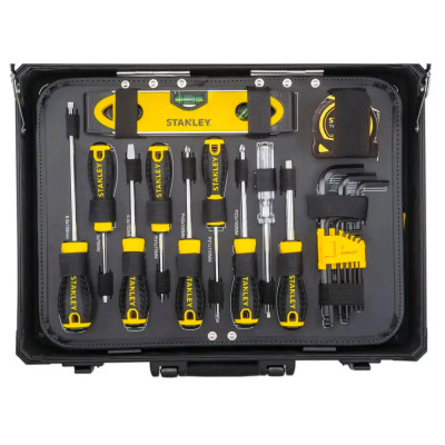 Купить Набор инструментов из 142 предметов STANLEY STMT98109-1. Официальный магазин Dewalt Украина. Фирменный инструмент и оборудовние DeWALT, STANLEY, BLACK+DECKER, BOSTITCH