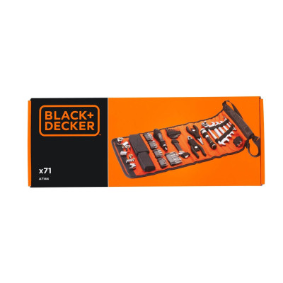 Купить Набор инструментов автомобильний BLACK+DECKER A7144. Официальный магазин Dewalt Украина. Фирменный инструмент и оборудовние DeWALT, STANLEY, BLACK+DECKER, BOSTITCH