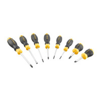 Купити Набір із восьми викруток CushionGrip STANLEY STHT16167-0. Офіційний магазин Dewalt Україна. Фірмовий інструмент та обладнання DeWALT, STANLEY, BLACK+DECKER, BOSTITCH
