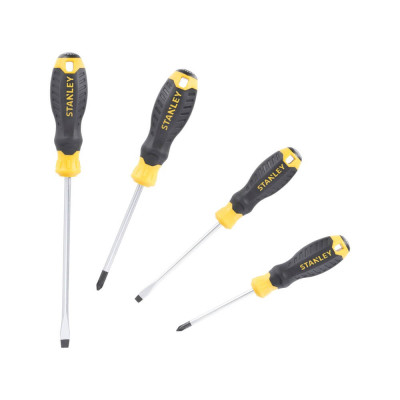 Купити Набір із трьох викруток CushionGrip STANLEY STHT16169-0. Офіційний магазин Dewalt Україна. Фірмовий інструмент та обладнання DeWALT, STANLEY, BLACK+DECKER, BOSTITCH