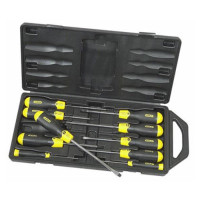 Купити Набір із десяти викруток CushionGrip STANLEY 2-65-014. Офіційний магазин Dewalt Україна. Фірмовий інструмент та обладнання DeWALT, STANLEY, BLACK+DECKER, BOSTITCH