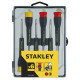 Купить Набор из шести отверток для точной механики STANLEY STHT0-62631. Официальный магазин Dewalt Украина. Фирменный инструмент и оборудовние DeWALT, STANLEY, BLACK+DECKER, BOSTITCH