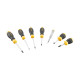 Купить Набор из семи отверток CushionGrip STANLEY STHT16166-0. Официальный магазин Dewalt Украина. Фирменный инструмент и оборудовние DeWALT, STANLEY, BLACK+DECKER, BOSTITCH
