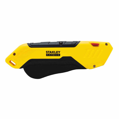 Купити Ніж безпечний FATMAX® Box Box з висувним лезом трапецеподібним STANLEY FMHT10369-0. Офіційний магазин Dewalt Україна. Фірмовий інструмент та обладнання DeWALT, STANLEY, BLACK+DECKER, BOSTITCH