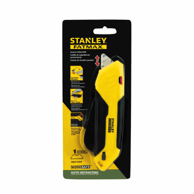 Купити Ніж безпечний FATMAX® Box Box з висувним лезом трапецеподібним STANLEY FMHT10369-0. Офіційний магазин Dewalt Україна. Фірмовий інструмент та обладнання DeWALT, STANLEY, BLACK+DECKER, BOSTITCH