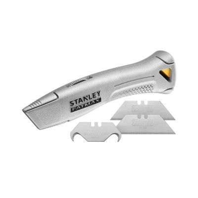 Купити Ніж FatMax® Heavy Duty довжиною 165 мм з фіксованим лезом для оздоблювальних робіт STANLEY FMHT10501-0. Офіційний магазин Dewalt Україна. Фірмовий інструмент та обладнання DeWALT, STANLEY, BLACK+DECKER, BOSTITCH