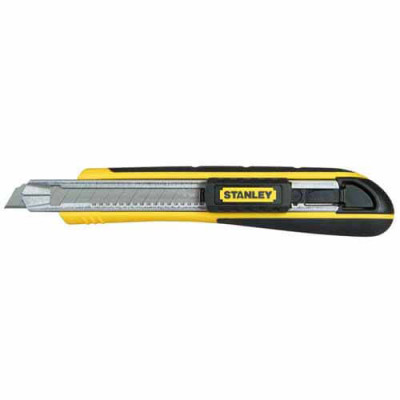 Купить Нож FatMax Cartridge длиной 138 мм с лезвием шириной 9 мм с отламывающимися сегментами STANLEY 0-10-475. Официальный магазин Dewalt Украина. Фирменный инструмент и оборудовние DeWALT, STANLEY, BLACK+DECKER, BOSTITCH