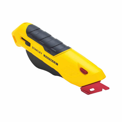 Купить Нож безопасный FATMAX® Box Box с выдвижным трапецевидным лезвием STANLEY FMHT10362-0. Официальный магазин Dewalt Украина. Фирменный инструмент и оборудовние DeWALT, STANLEY, BLACK+DECKER, BOSTITCH
