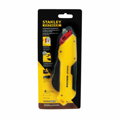 Купить Нож безопасный FATMAX® Box Box с выдвижным трапецевидным лезвием STANLEY FMHT10362-0. Официальный магазин Dewalt Украина. Фирменный инструмент и оборудовние DeWALT, STANLEY, BLACK+DECKER, BOSTITCH