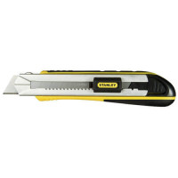 Купить Нож FatMax Cartridge длиной 215 мм с лезвием шириной 25 мм с отламывающимися сегментами STANLEY 0-10-486. Официальный магазин Dewalt Украина. Фирменный инструмент и оборудовние DeWALT, STANLEY, BLACK+DECKER, BOSTITCH