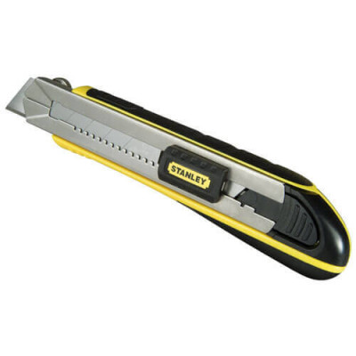 Купить Нож FatMax Cartridge длиной 215 мм с лезвием шириной 25 мм с отламывающимися сегментами STANLEY 0-10-486. Официальный магазин Dewalt Украина. Фирменный инструмент и оборудовние DeWALT, STANLEY, BLACK+DECKER, BOSTITCH